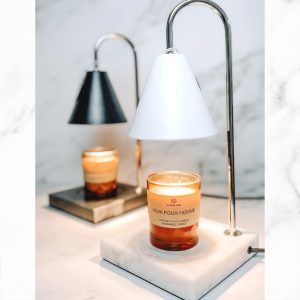 Nordic Marble Candle Warmer