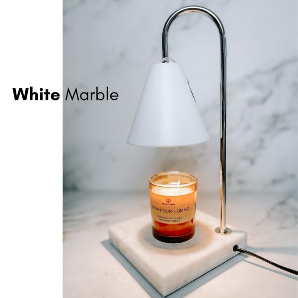 Nordic Marble Candle Warmer