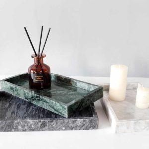 Peta Marble Decorative Serving Tray