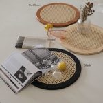 Rowell Rattan Decorative Serving Tray