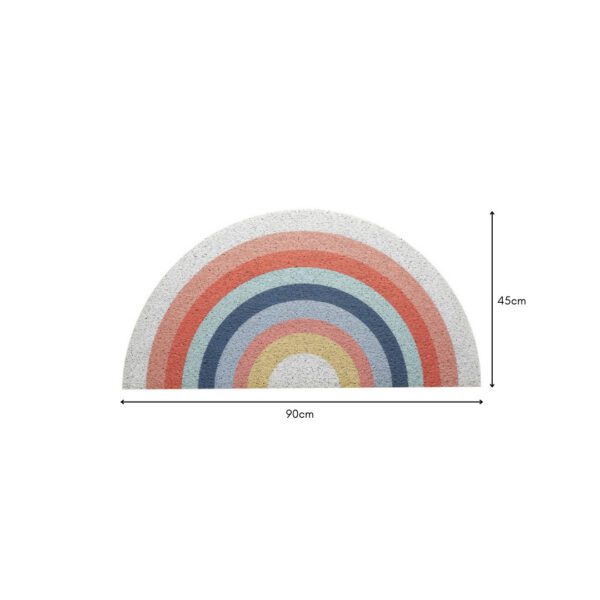 Rainbow PVC Coil Door Mat