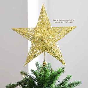 Gold Christmas Tree Topper