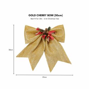 Cherry Gold Ribbon