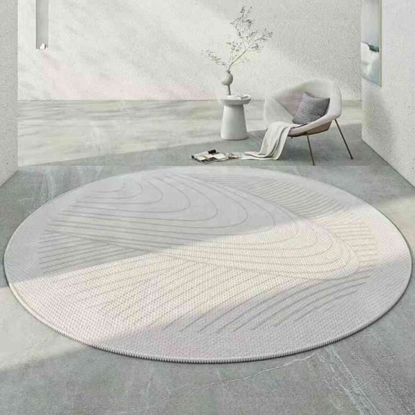 philibert cotton round rug