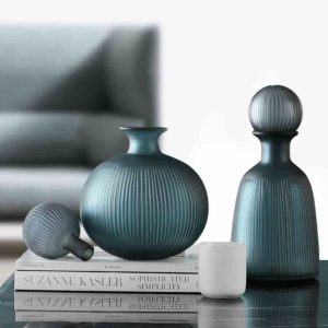 Chloe Designer Tinted Glass Vase