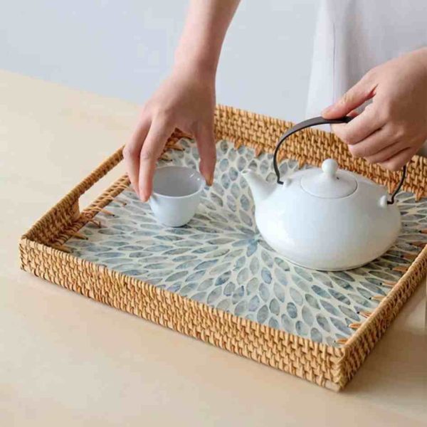 Woovey Rattan Tray