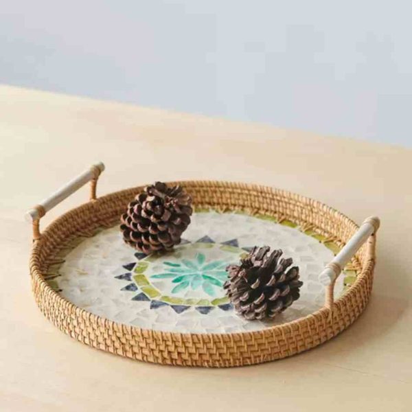 Willier Rattan Serving Tray