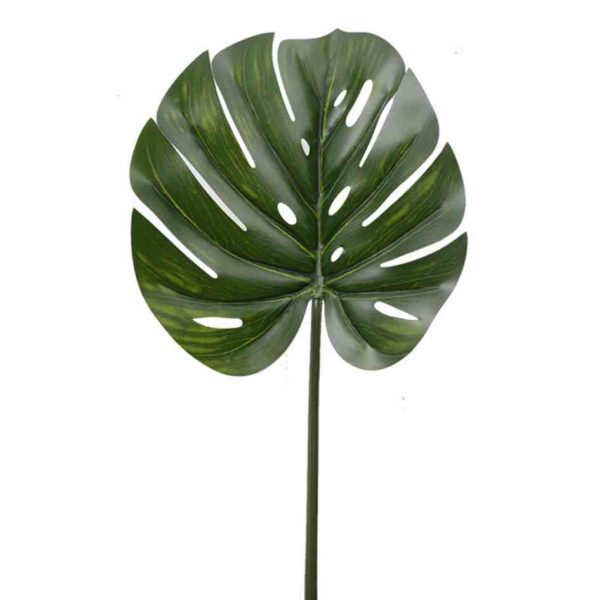 artificial monstera leaf