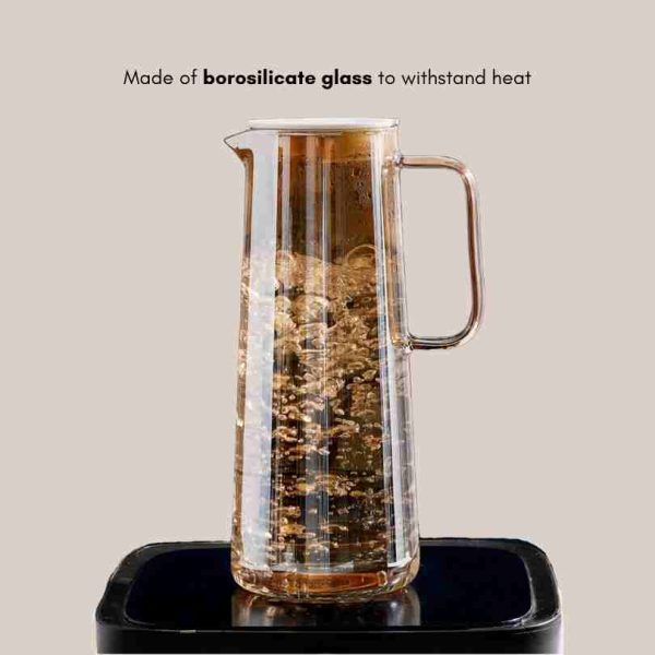 Minalo Borosilicate Glass Jug Set (Amber)