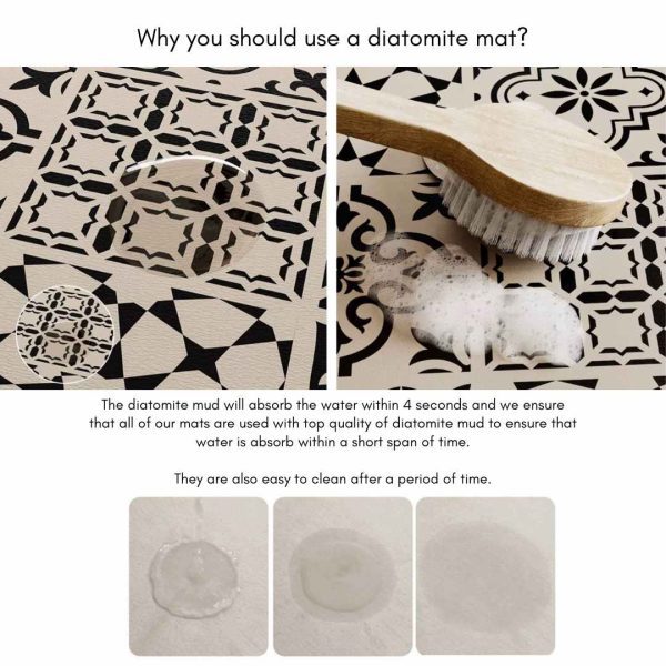 Triblo Diatomite Cabinet Table Soft Mat