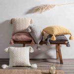 Vanessa Knitted Cushion Cover